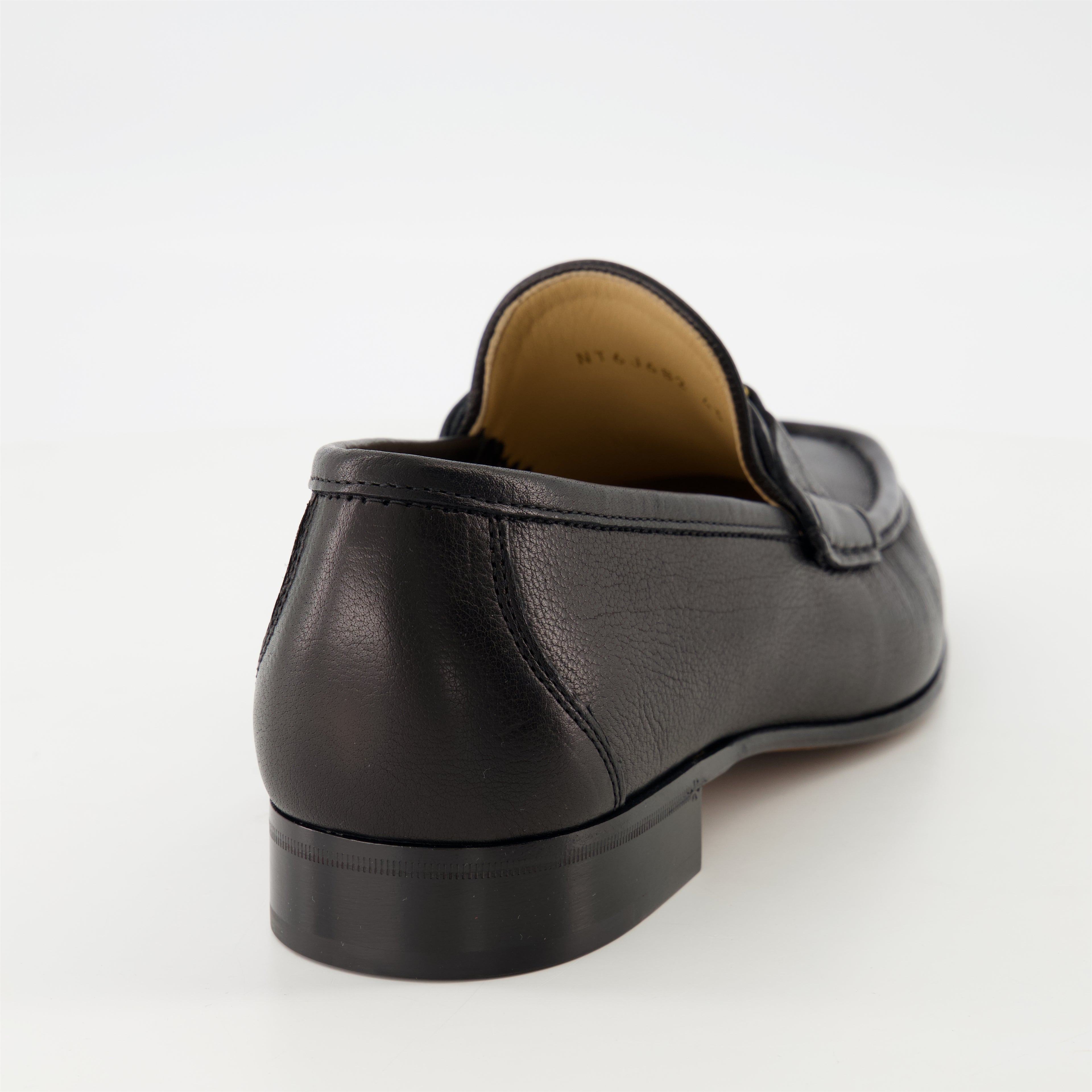 Mocassins Moccassins VLogo en cuir nappa noir Valentino Garavani Noir Homme