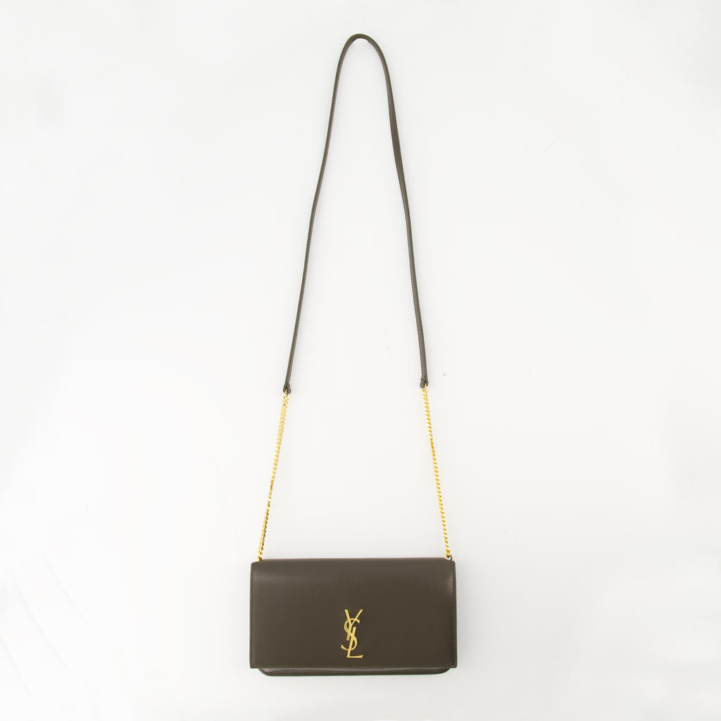 Image of the article Phone pouch by Saint Laurent for Women - Autumn-Winter Season 2025 - Front View