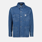 Jackets Dior Charm Denim Overshirt Dior Blue Homme
