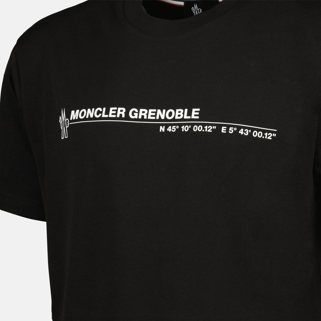 T-Shirts T-shirt imprimé Moncler Grenoble Schwarz Homme
