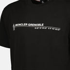 T-Shirts T-shirt imprimé Moncler Grenoble Schwarz Homme