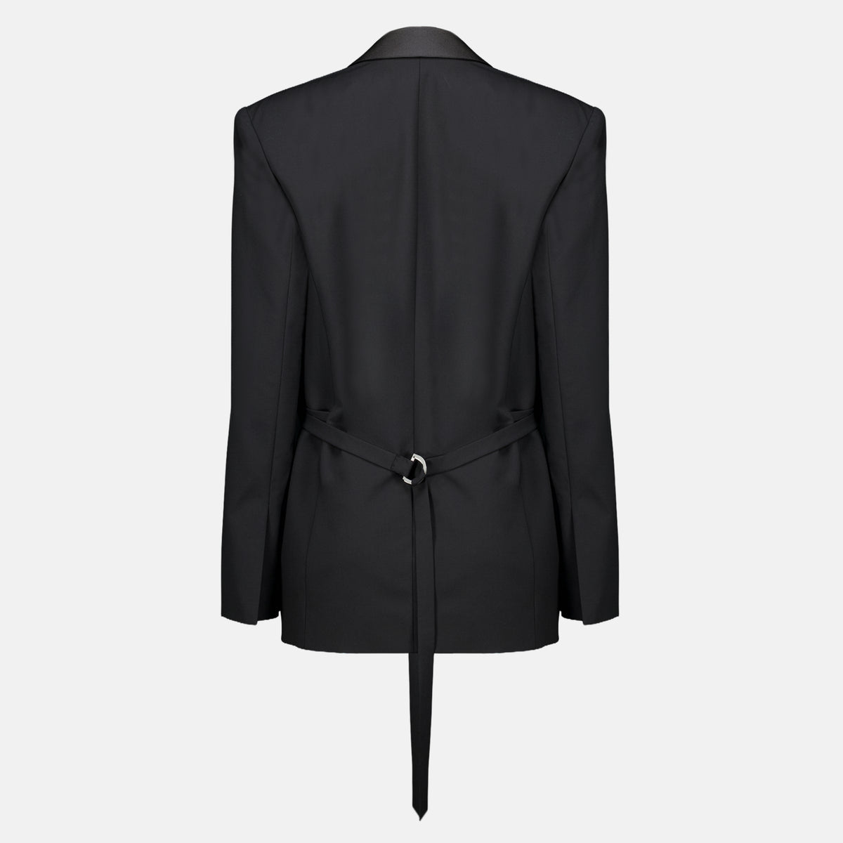 Vestes Kontrastierender Wollblazer Christopher Esber Noir Femme