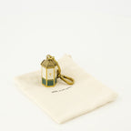 Image of the Ami PARIS brand metal kiosk keychain for Unisex - Spring-Summer 2026 - Detailed View_2