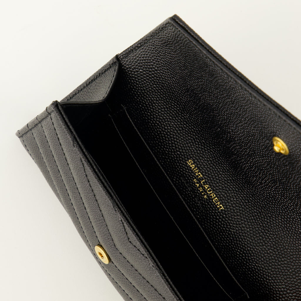 Petite maroquinerie Portafoglio Cassandre Nero Saint Laurent Noir Homme
