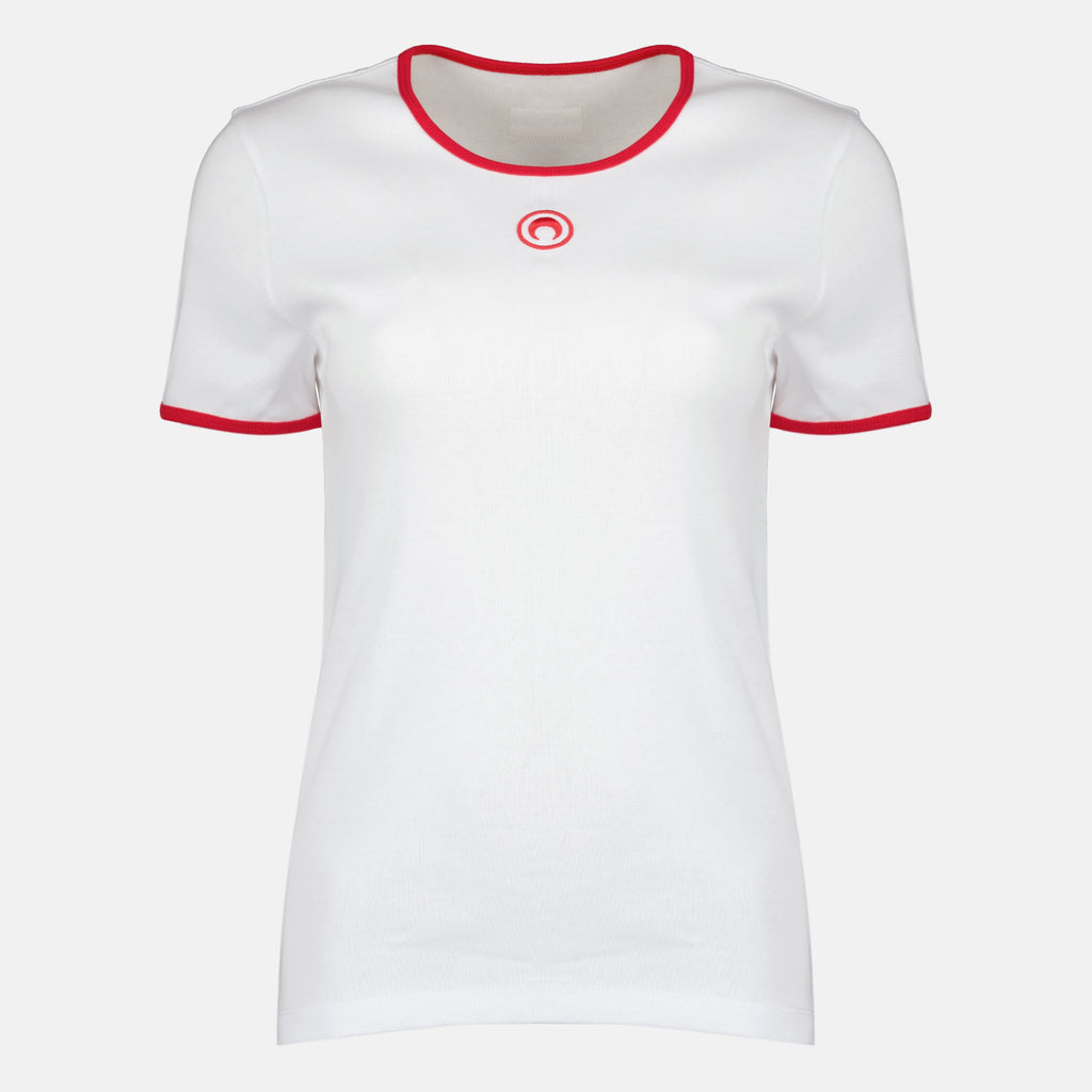 T-shirts ムーンホワイト Tシャツ Marine Serre Blanc Femme