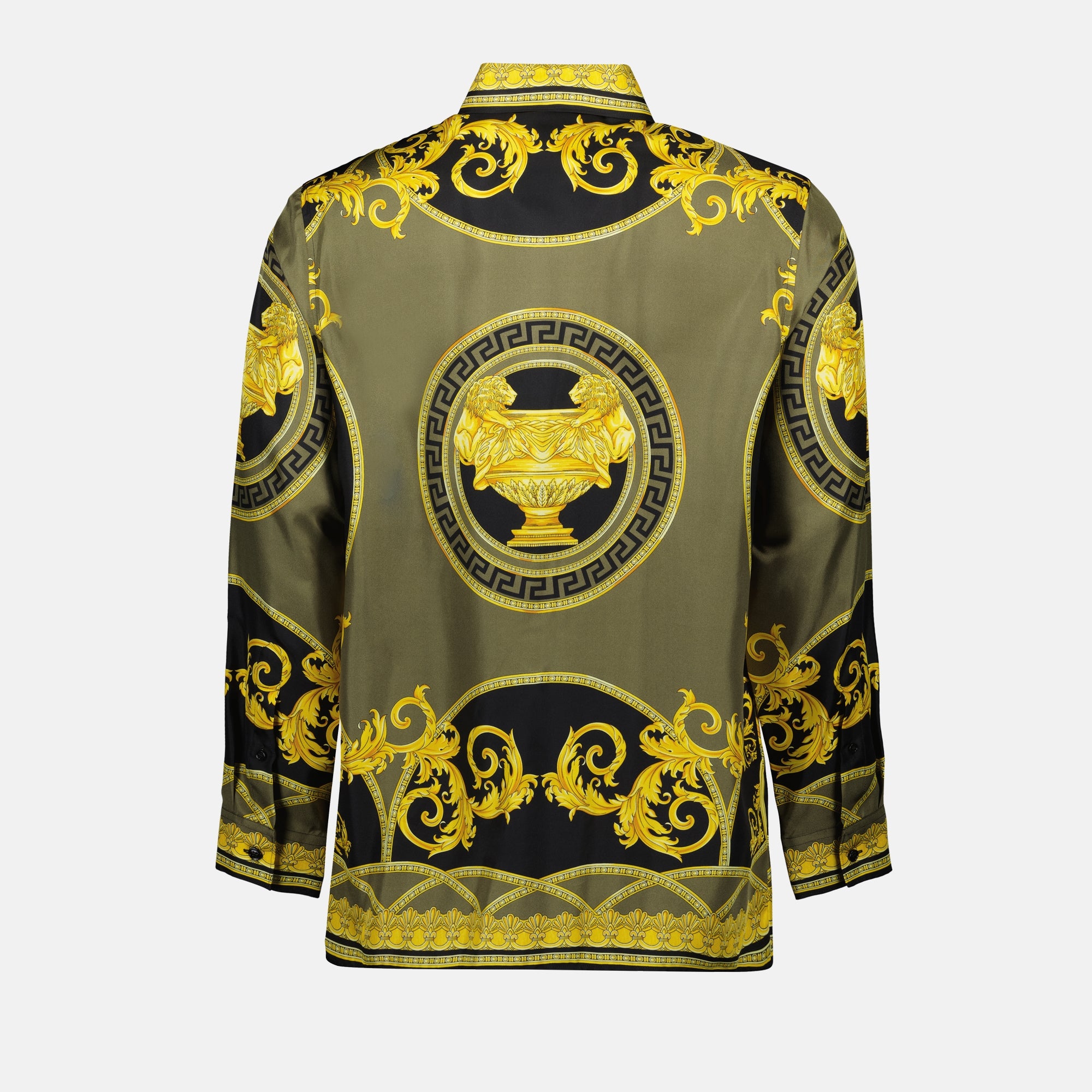 Shirts Shirt The Cut of the Gods Versace Yellow Homme