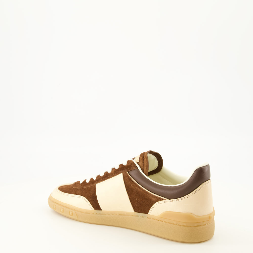Baskets UpVillage braune Sneakers Valentino Garavani Marron Homme