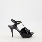 Open shoes Tribute Pumps Saint Laurent Black Femme