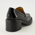 Imagen de los mocasines de piel con tacón de Tod's para Mujer - Temporada Otoño-Invierno 2025 - Vista trasera