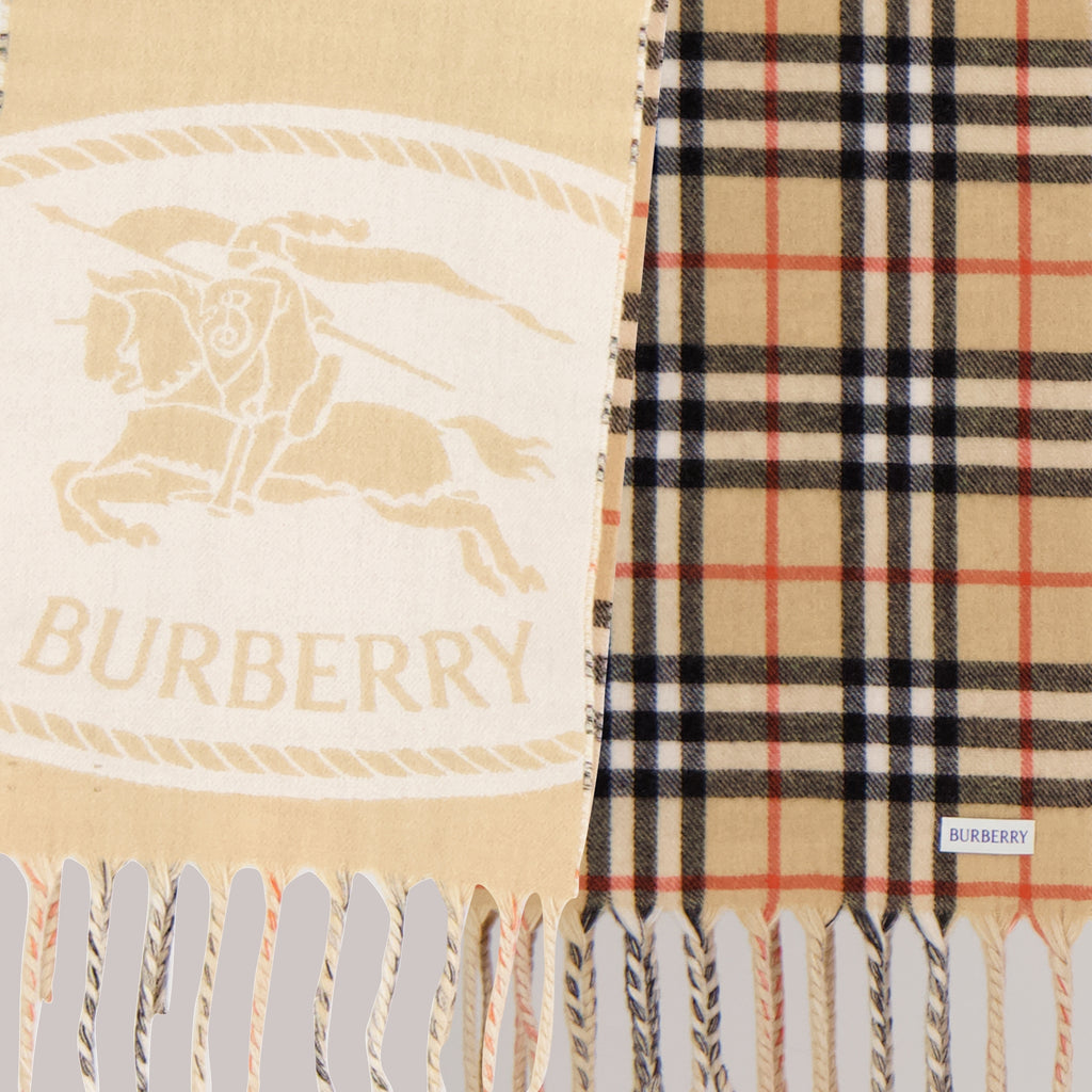 Bild des Burberry Cavalier EKD Schals für Unisex - Herbst-Winter 2025 - Detaillierte Ansicht 3