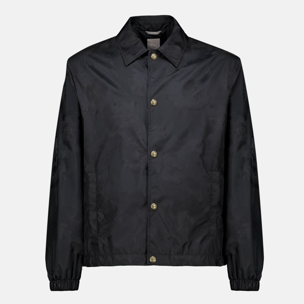 Vestes Byzance Black Coach Jacket Dior Noir Homme