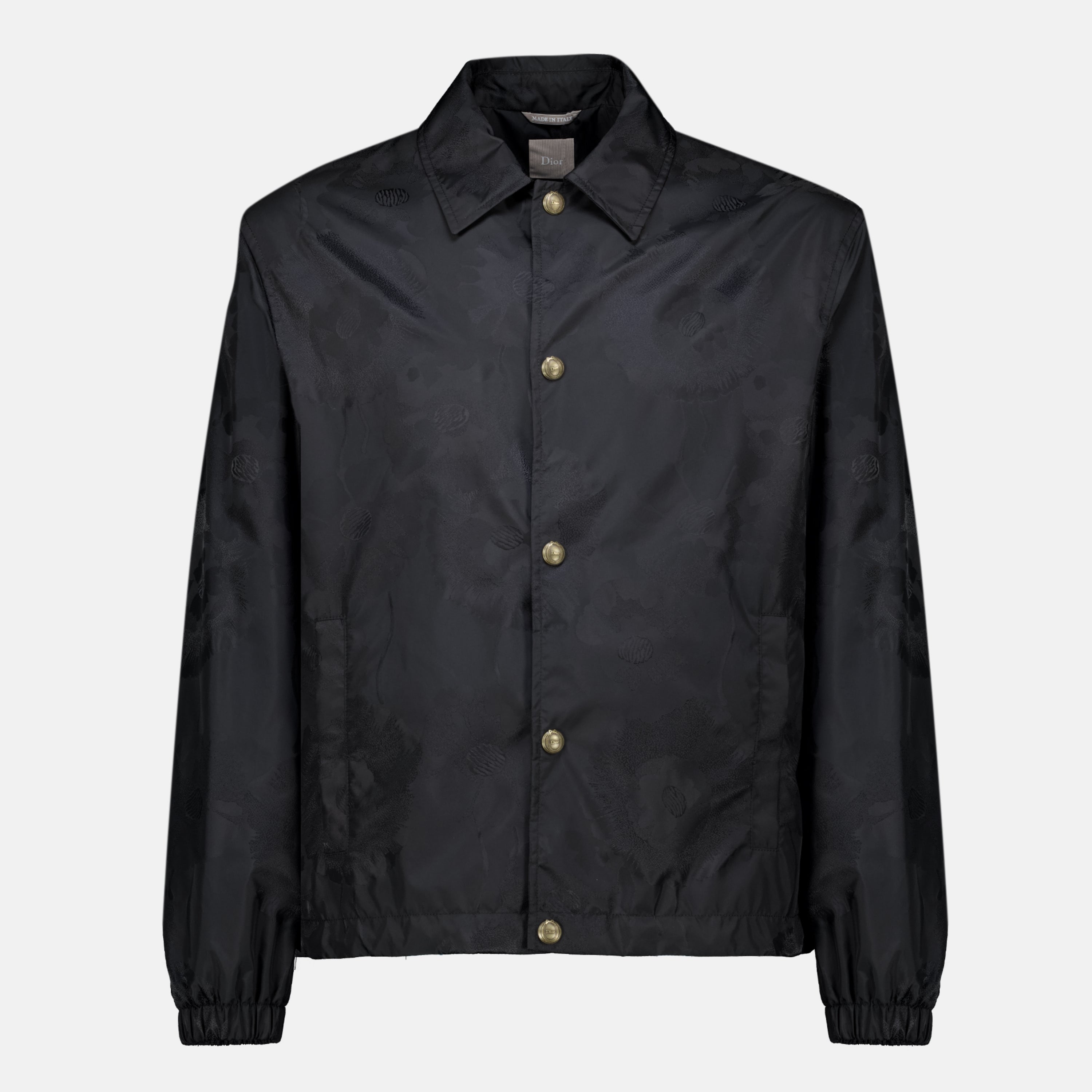 Vestes Byzance Black Coach Jacket Dior Noir Homme
