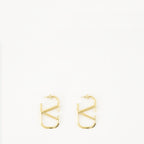 Bijoux Brincos de Metal Dourados VLogo Valentino Garavani Doré Femme
