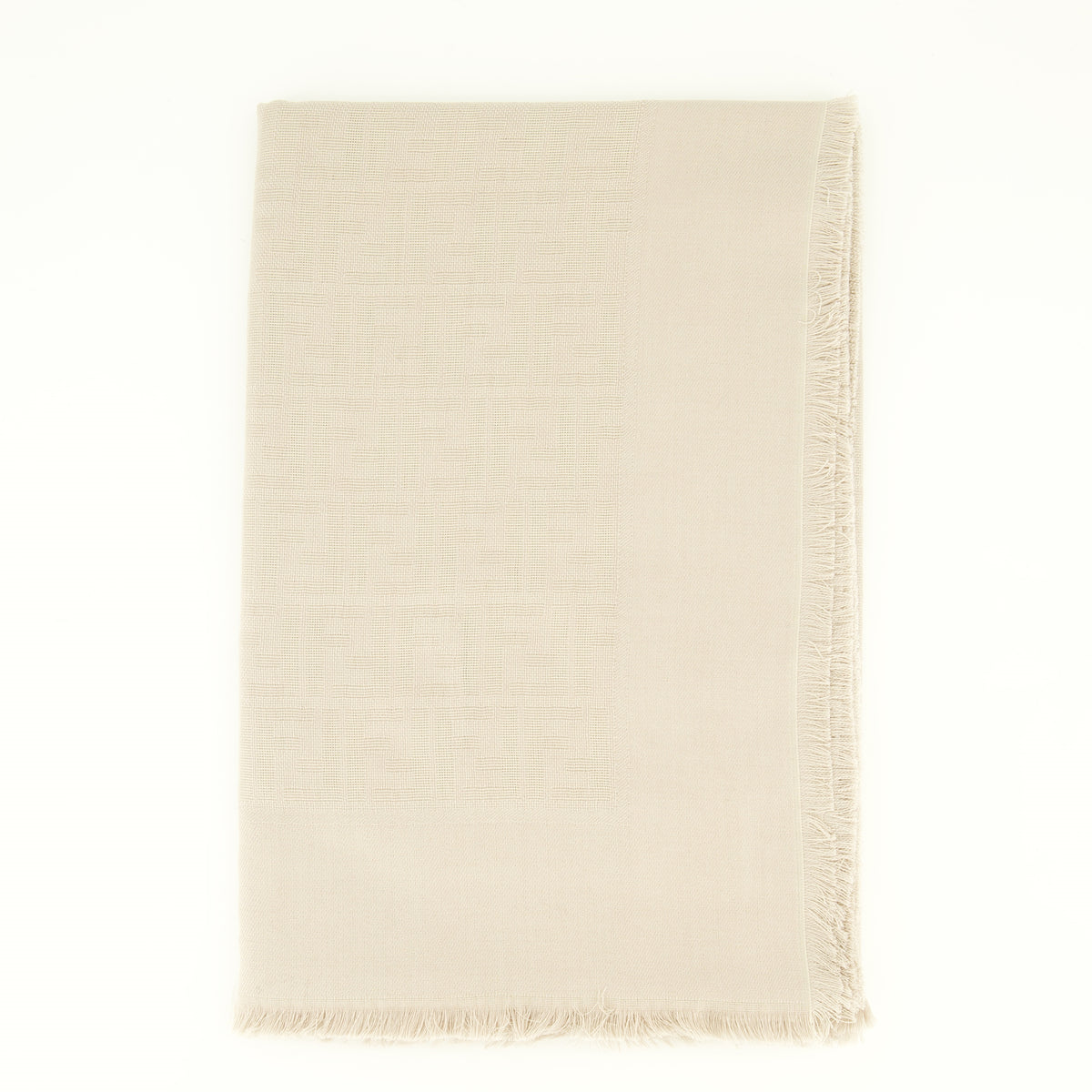 Écharpes, foulards et gants FF Beige Shawl Fendi Beige Femme