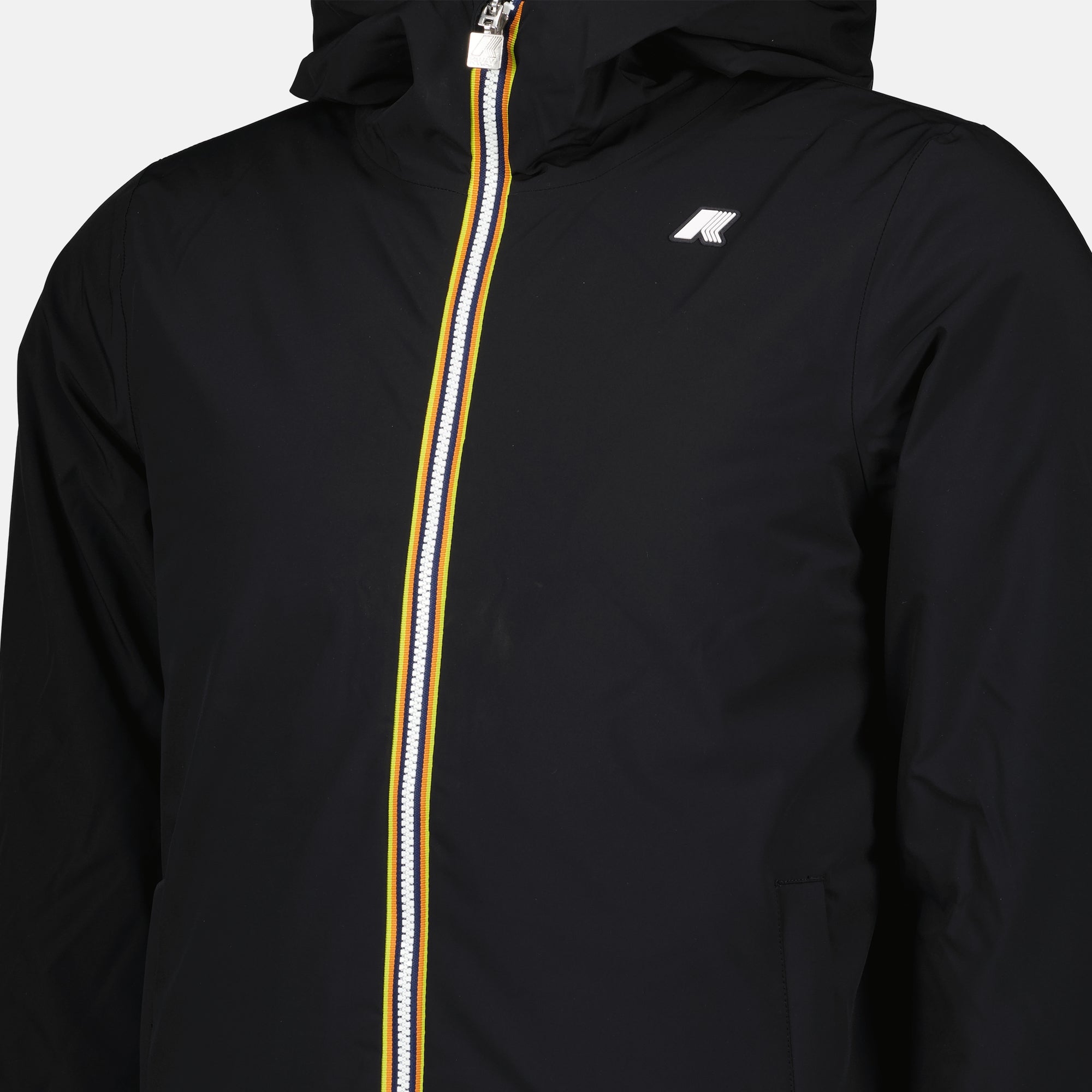 코트 리버서블 잭 다운 재킷 K-Way 검은색 Homme