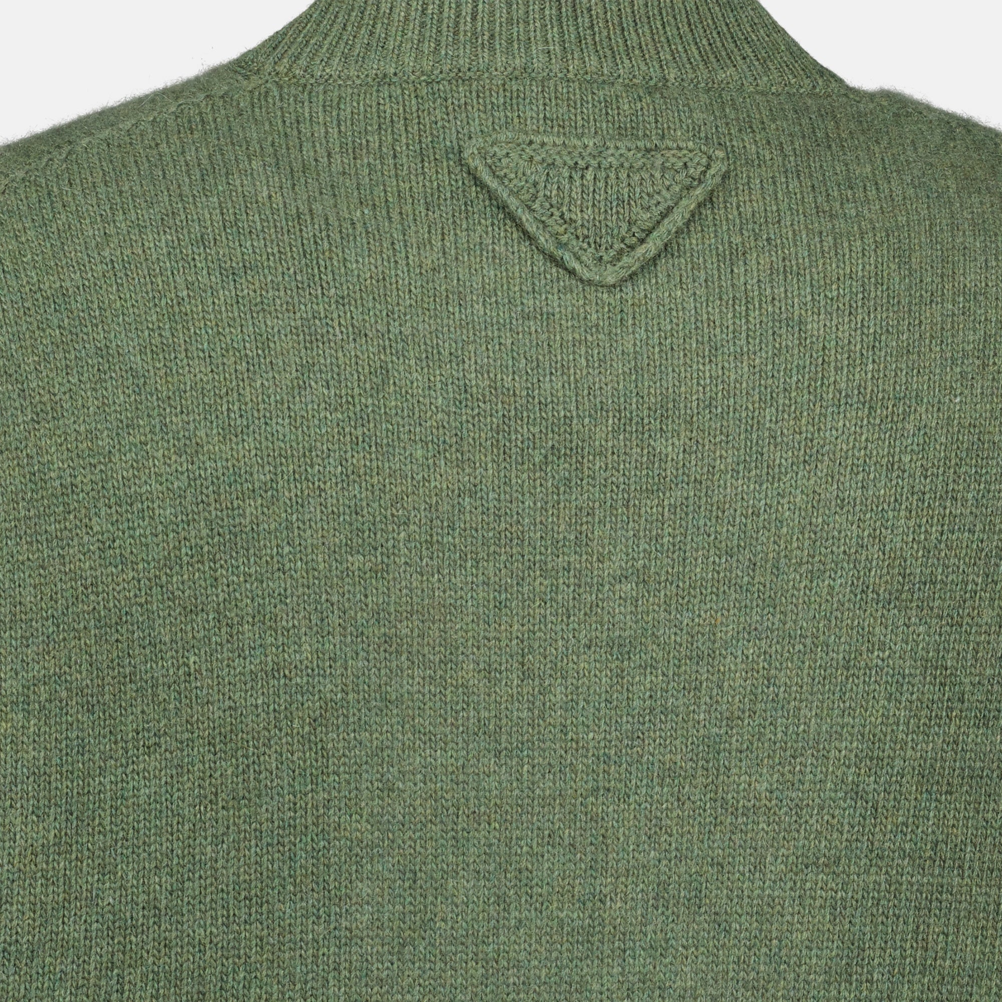 Maille Pull vert en re-cachemire Prada Vert Homme