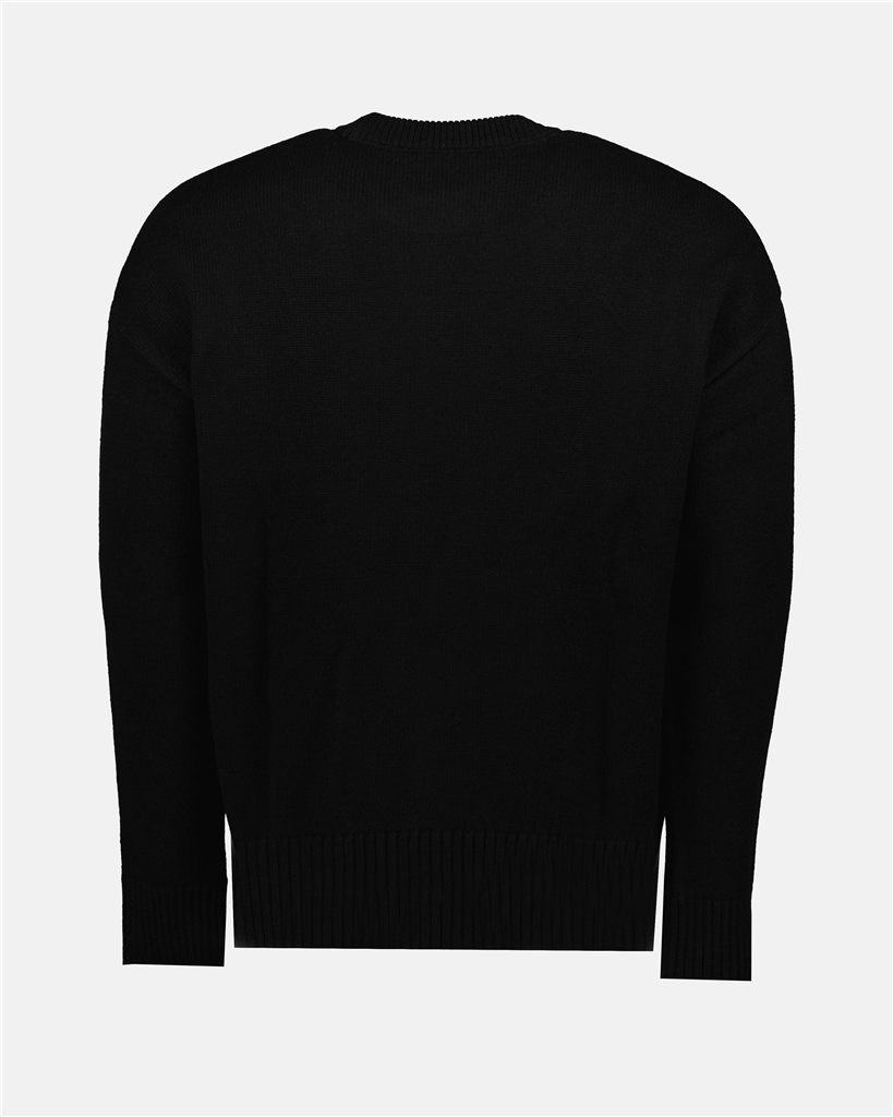 Maille BFUKS002.018 009 noir/rouge Ami PARIS Noir Unisexe