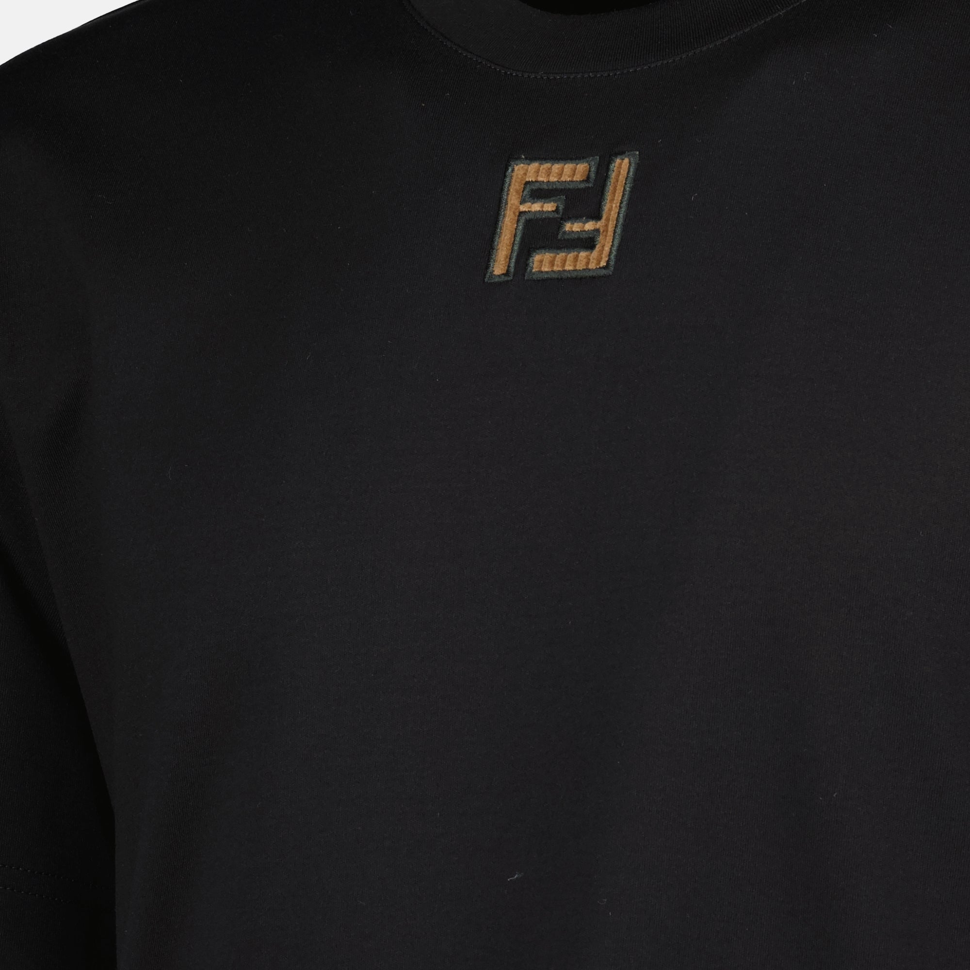 ブラックコットンTシャツ Fendi - メンズ – myCompañero