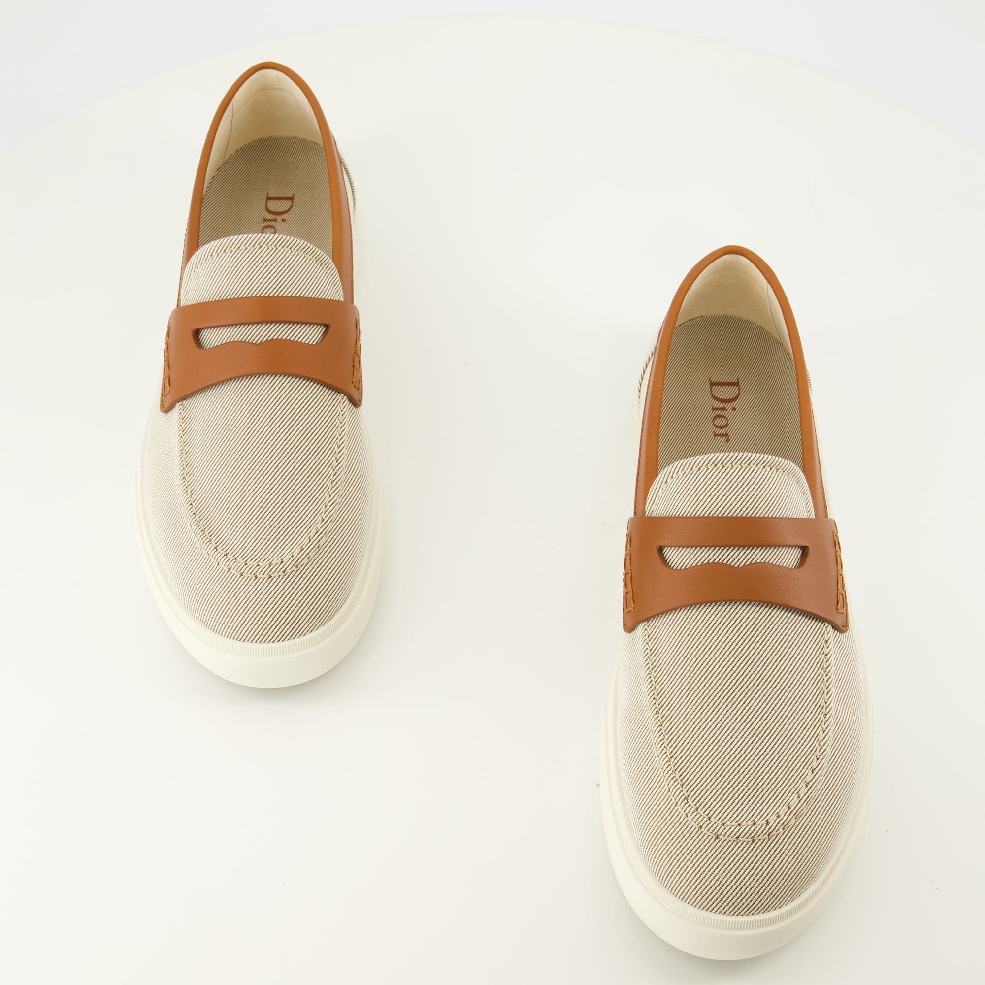 Mocassins Mocassins Chester Dioriviera Beges Dior Beige Homme