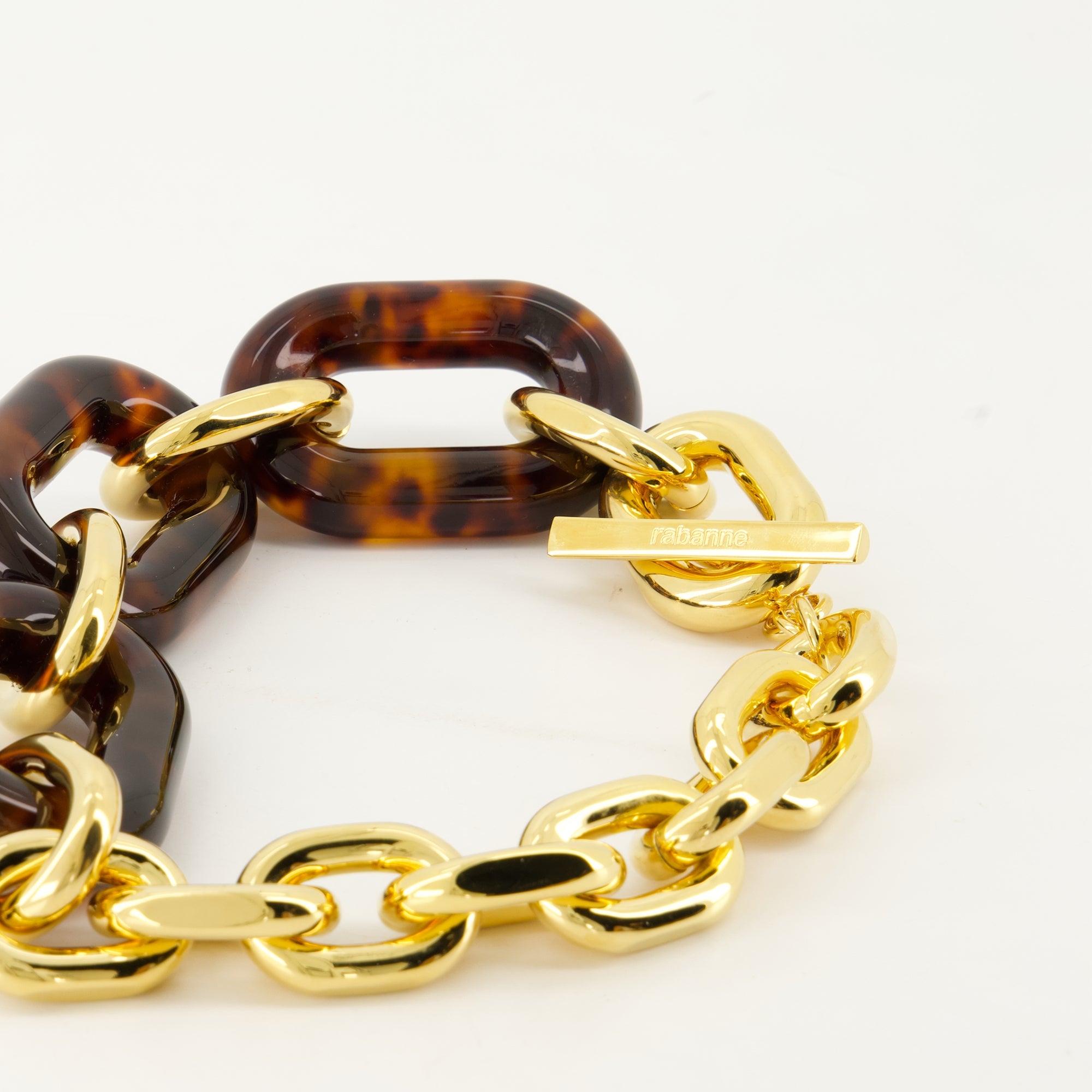 Bijoux Collier XL Link Rabanne Doré Femme