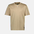 T-shirts Cotton T-shirt Fendi Beige Men