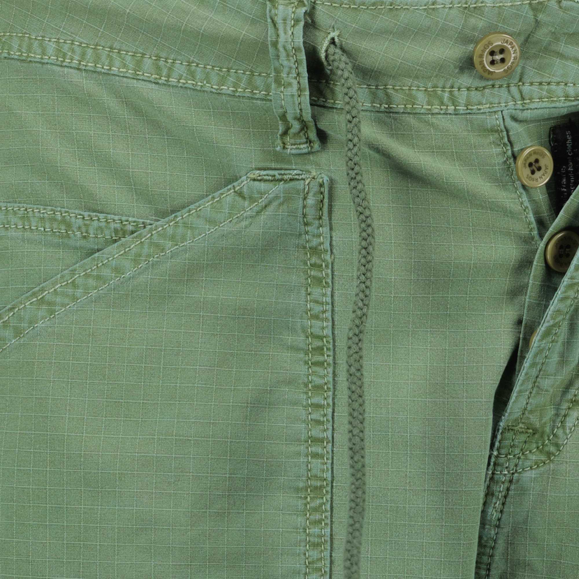 Shorts Bermuda cargo Kobo Japan Rag Vert Homme