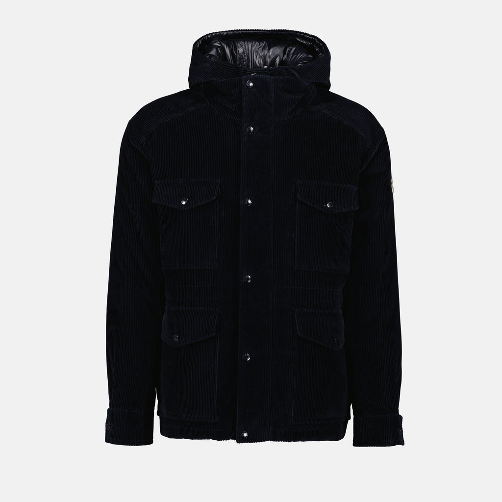 Coats Reversible Greselin Down Jacket Moncler Dark blue Homme