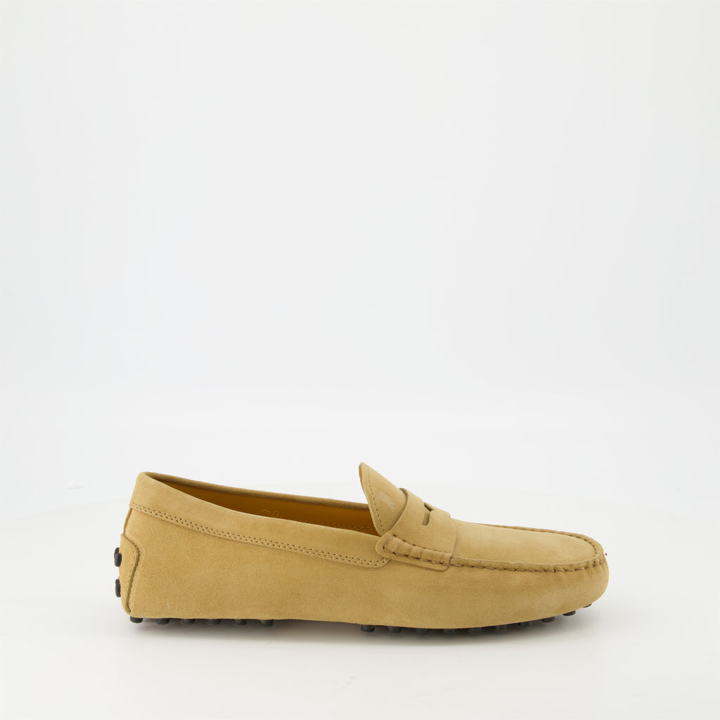 Loafers Gommino Suede Loafers Tod's Beige Homme
