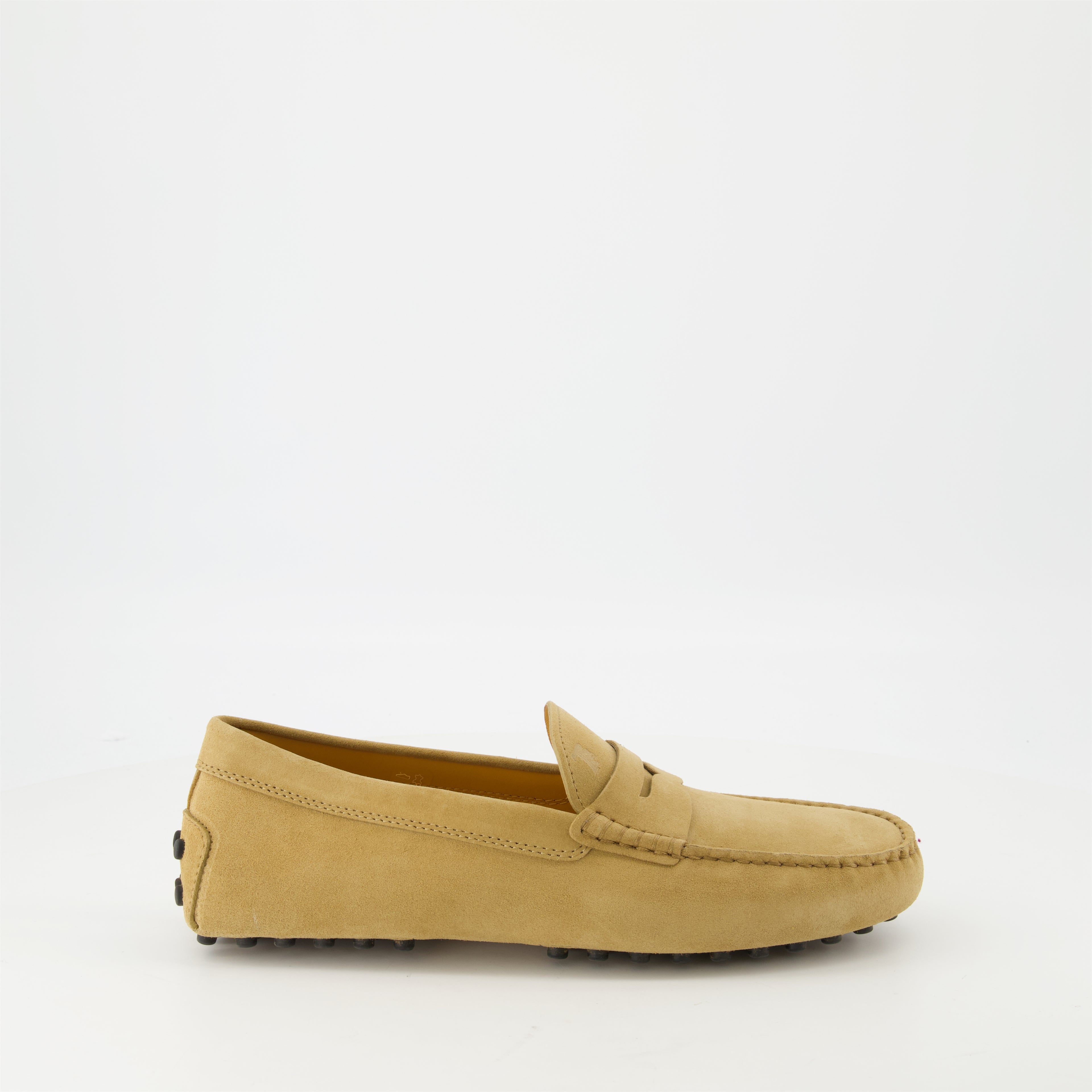 Loafers Gommino Suede Loafers Tod's Beige Homme