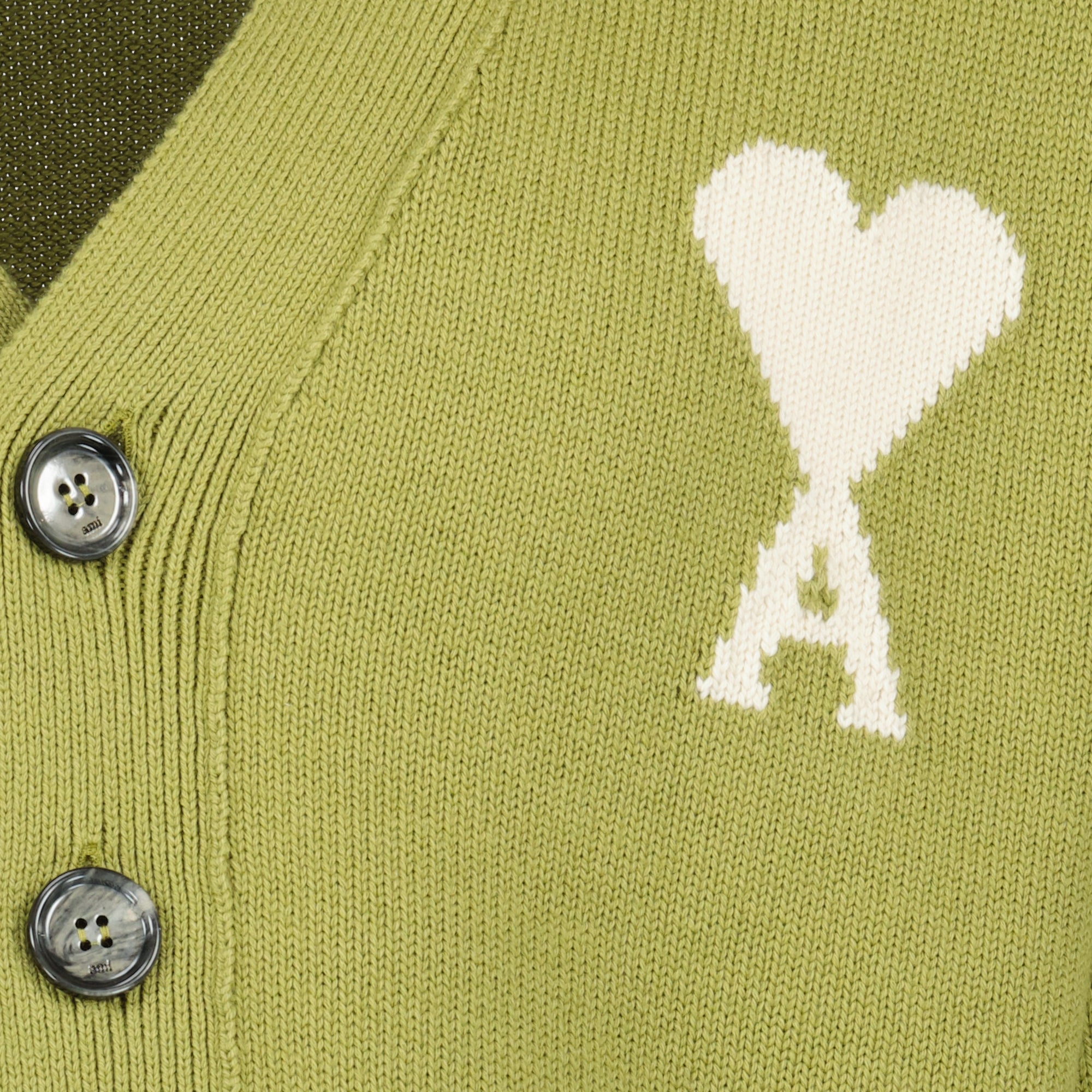 グリーンハートカーディガン AMI Paris - 男女共用 – myCompañero