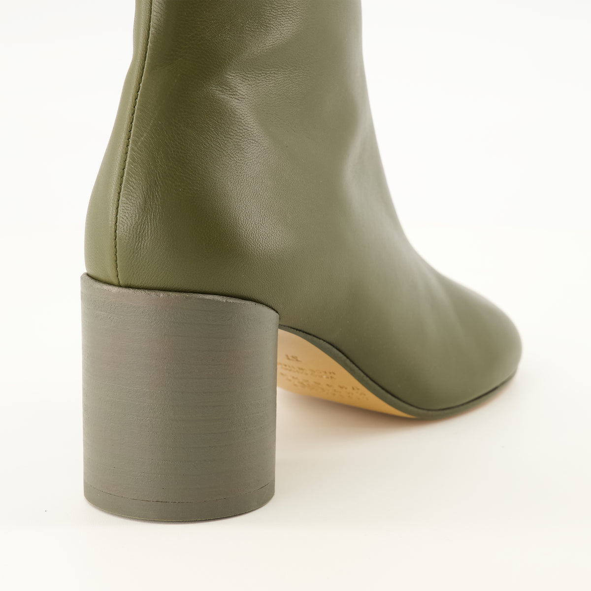 Bottines Bottines Anatomic kaki Mm6 Kaki Femme