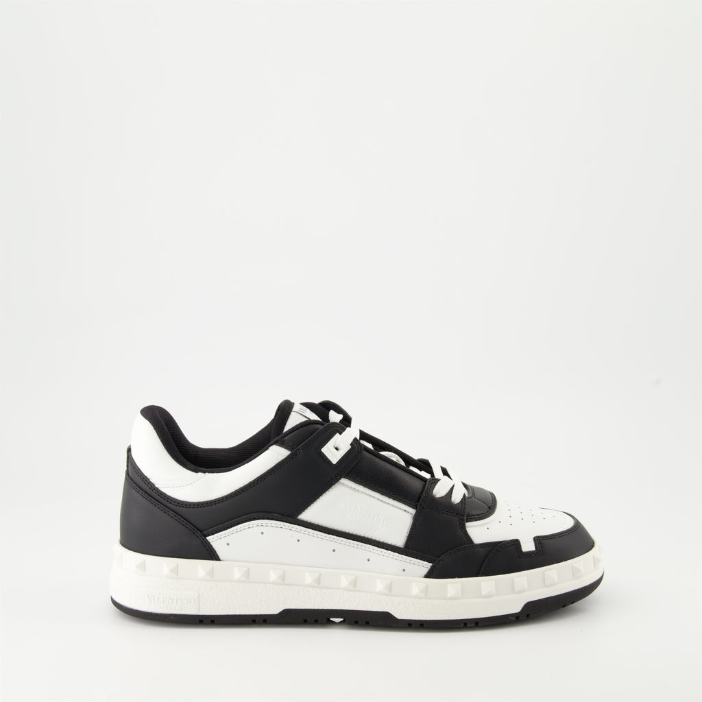 Sneakers Baskets Freedots Valentino Garavani Black Homme
