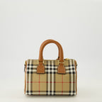 Imagen del bolso Mini Bowling Check de Burberry para Mujer - Temporada Primavera-Verano 2026 - Vista Trasera