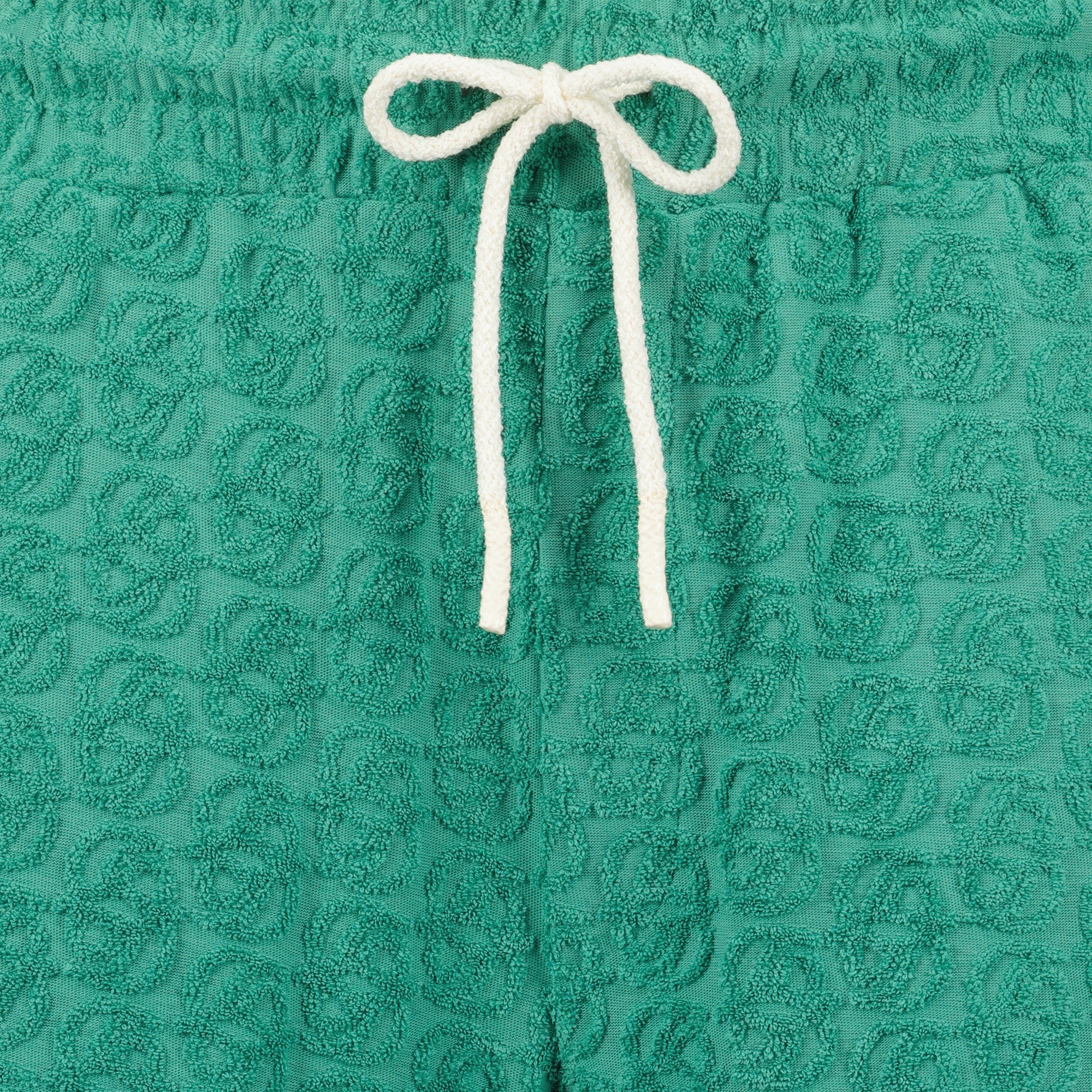 Shorts Kurze Monogramm-Shorts Drole De Monsieur Grün Herren