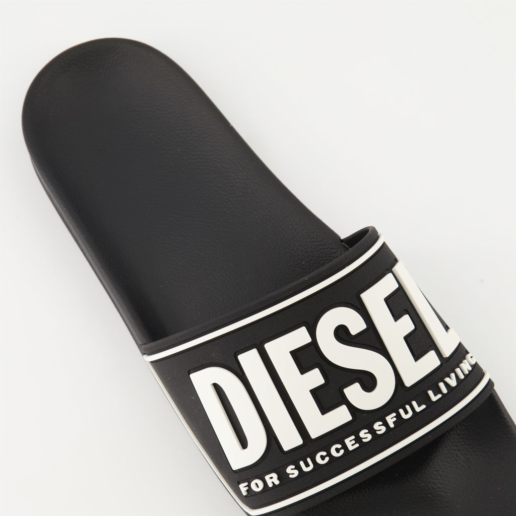 Chaussures ouvertes Claquettes Mayemi Diesel Noir Homme