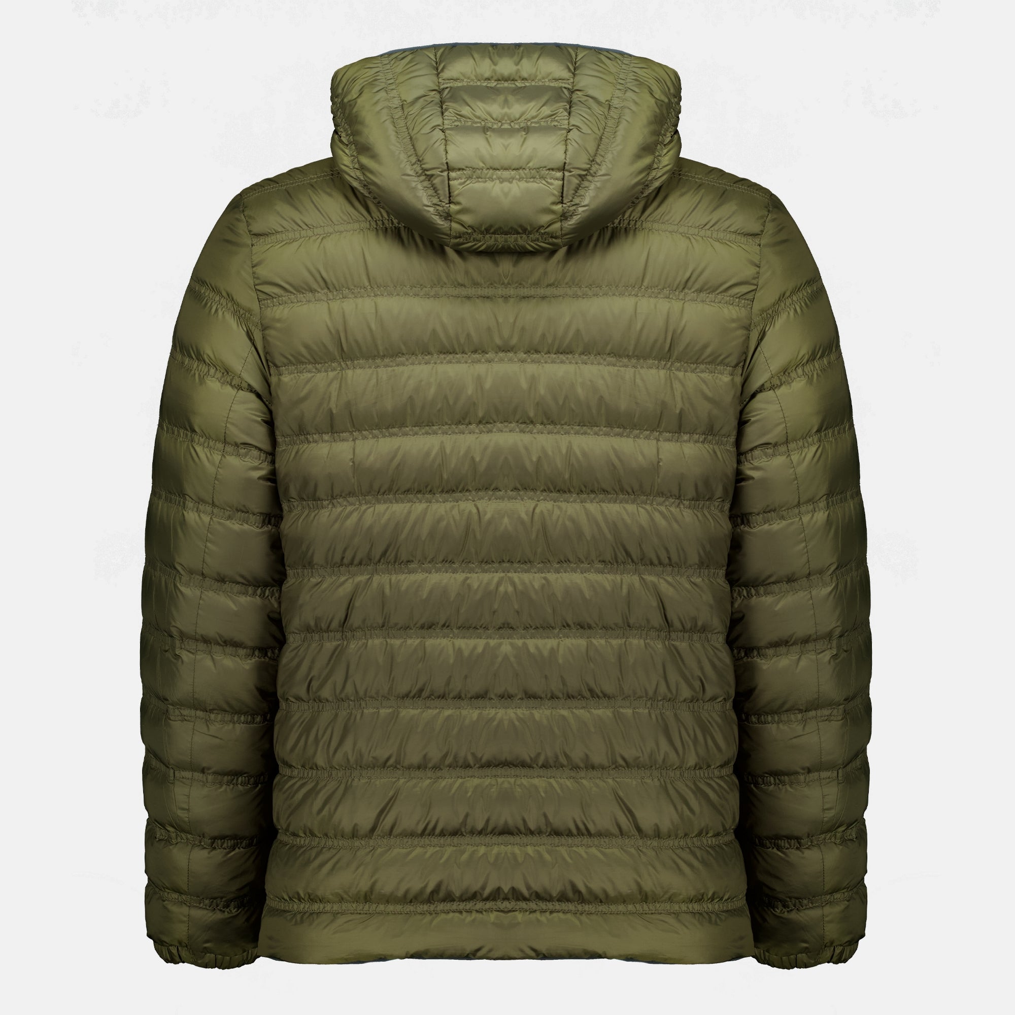 Vestes Reversible Nylon Down Jacket Prada Vert Homme