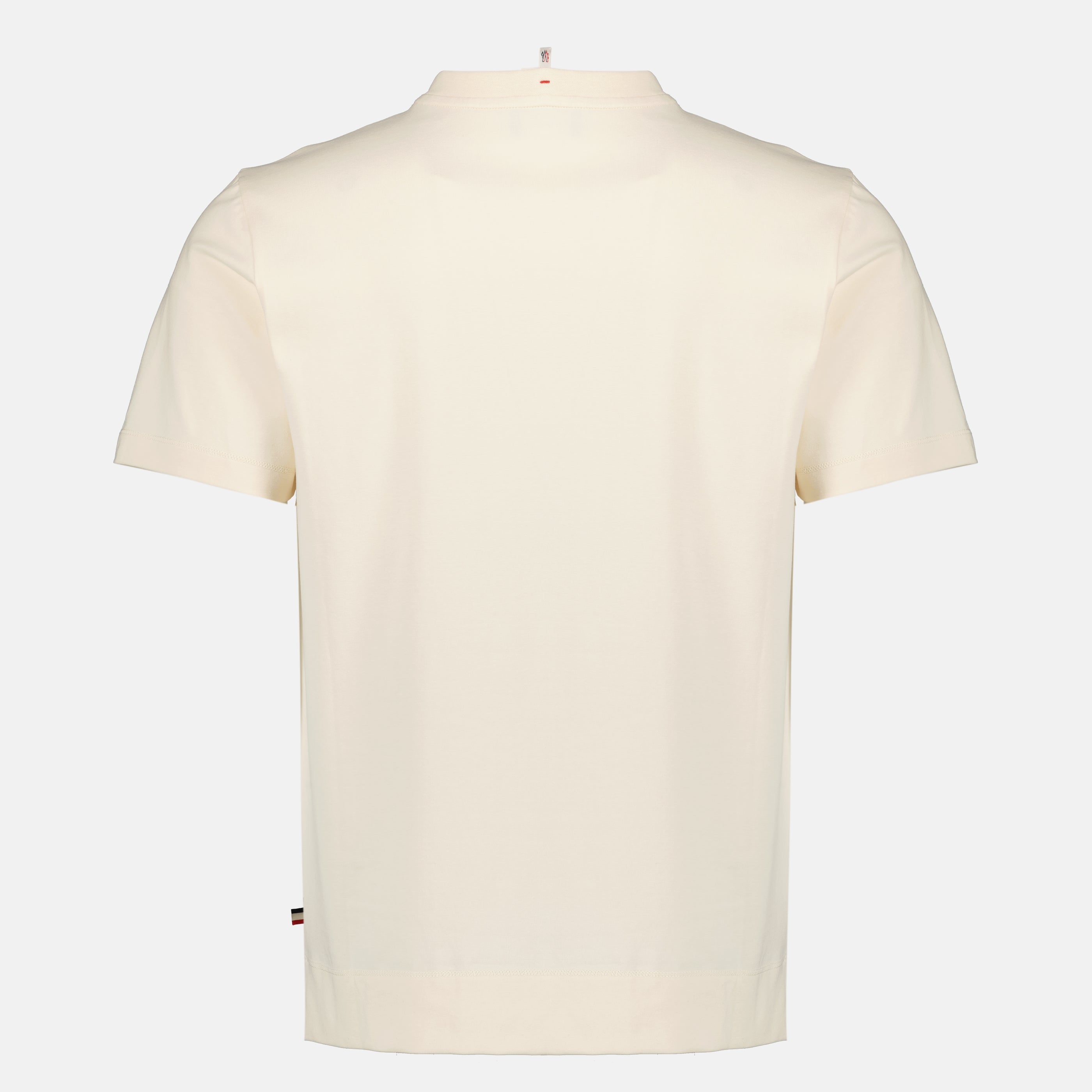 T-shirts Lot de trois t-shirts en coton noir, beige et kaki Moncler Grenoble Multicolore Homme