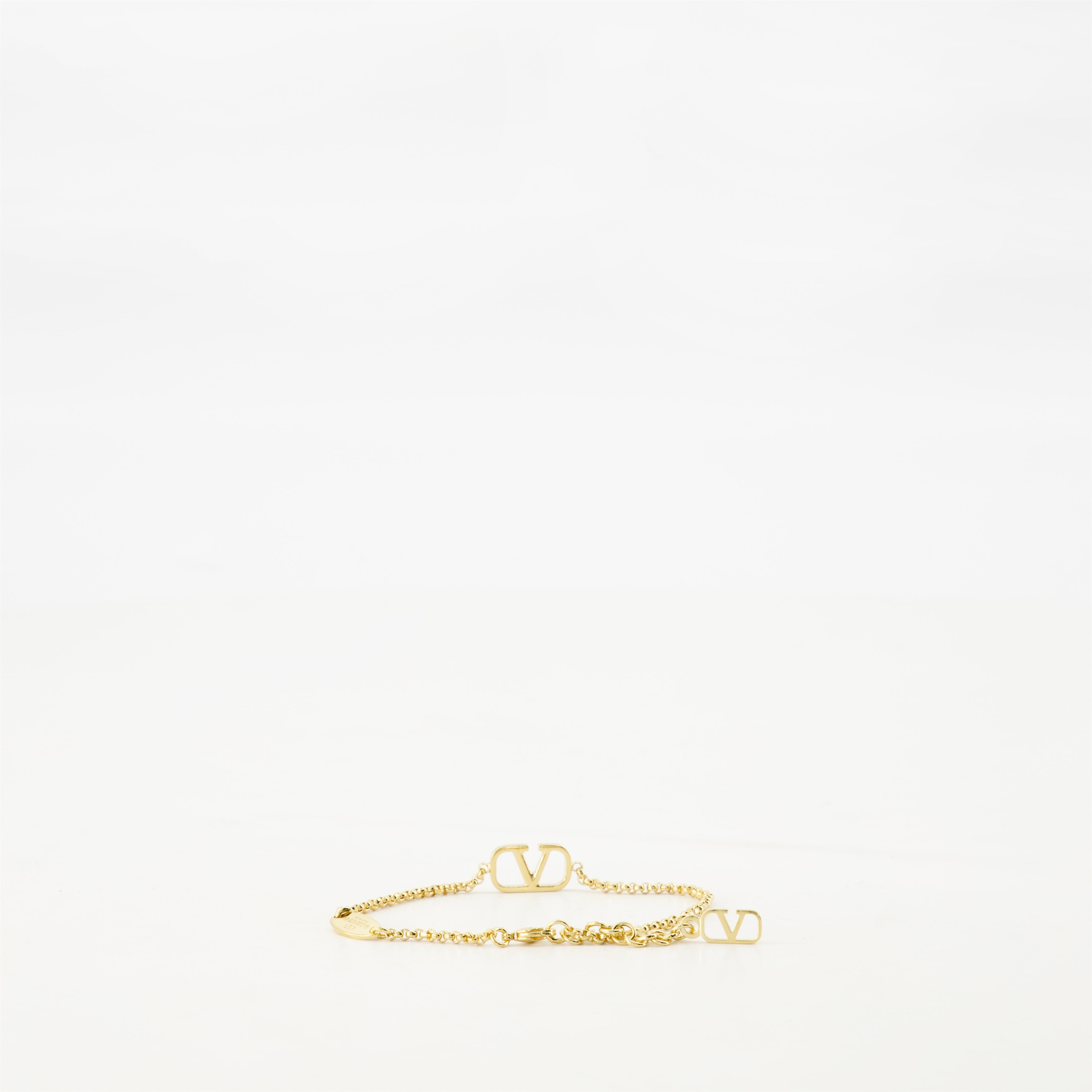 Joalharia Pulseira VLogo Valentino Garavani Dourado Mulheres