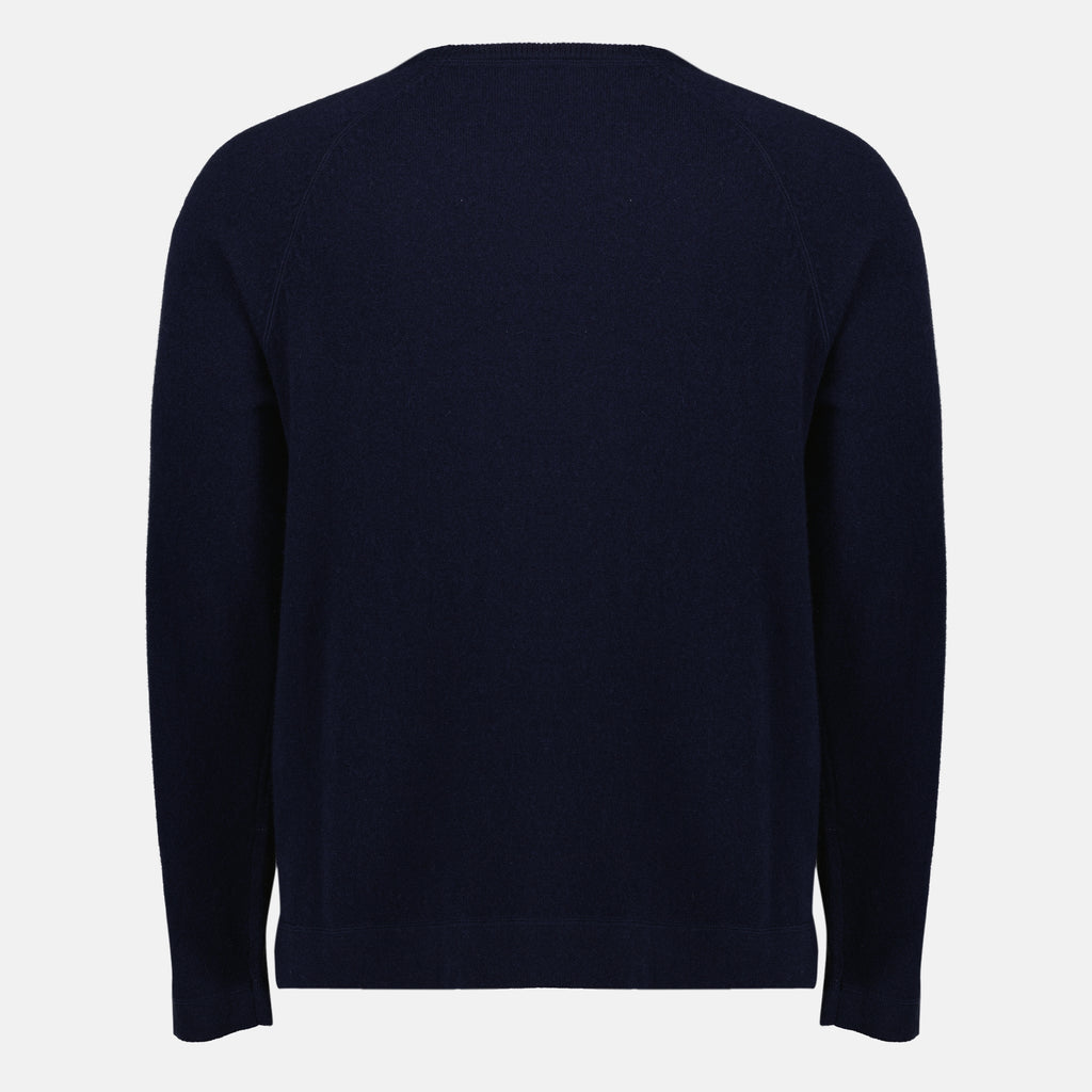 Maille Pull en cachemire bleu marine Officine Générale Bleu foncé Unisexe