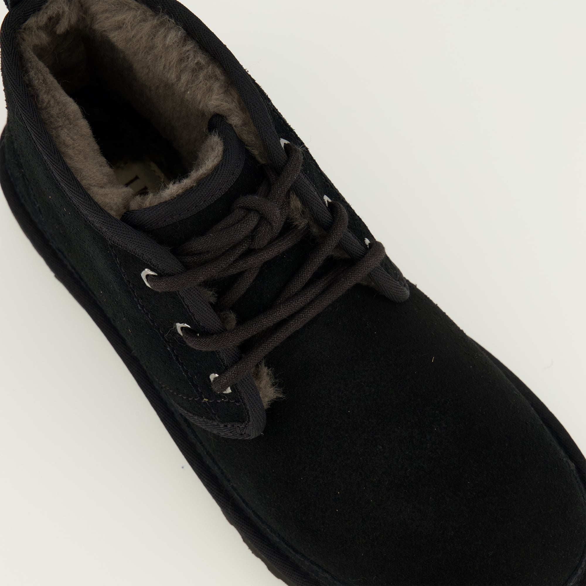 Image of the Ugg Men's Neumel Black Boots - Spring-Summer 2026 - Detailed top view