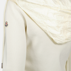 Chaquetas Chaqueta Bi-Tono Moncler Blanco Femme