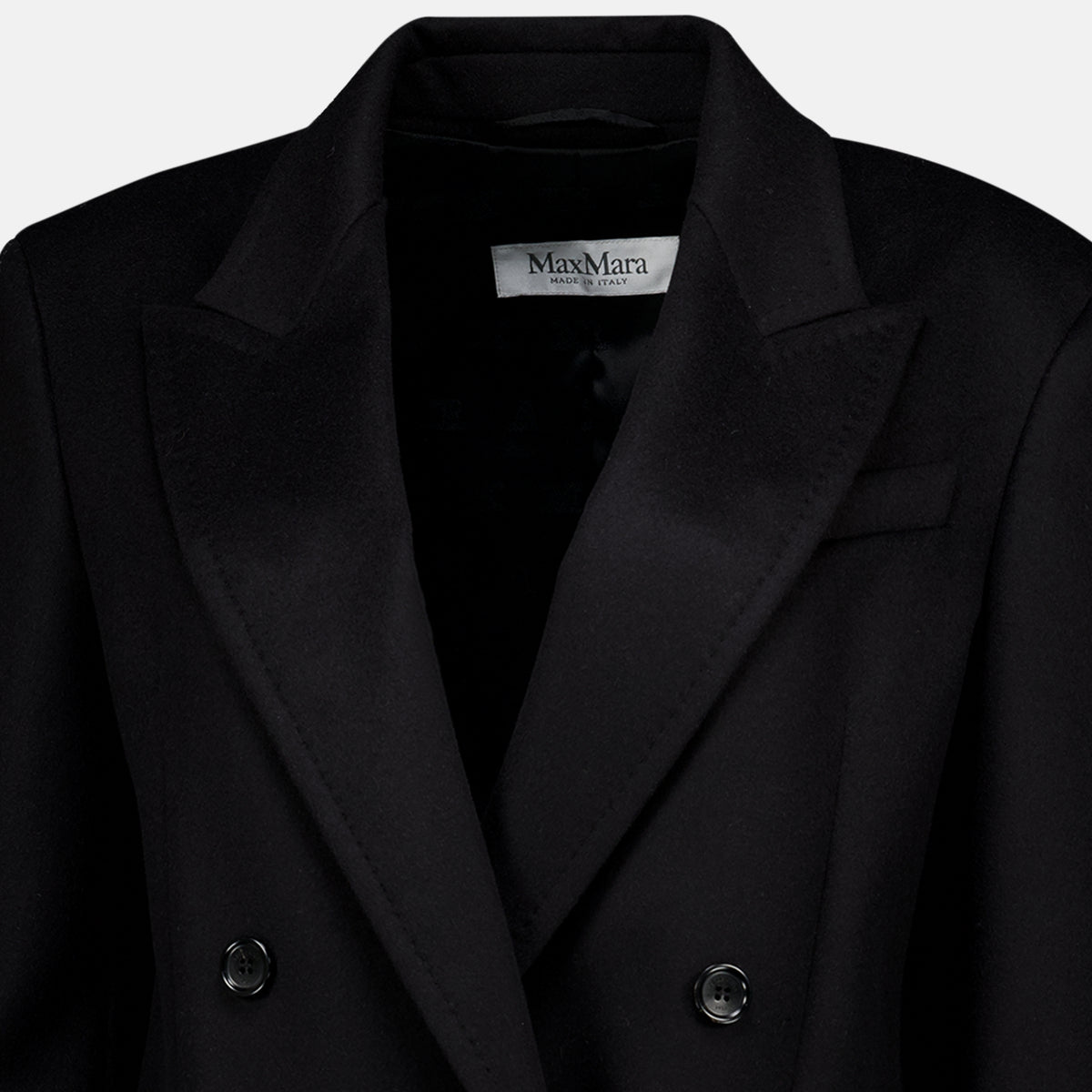 Vestes 올림파 블랙 블레이저 Max Mara Noir Femme