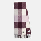 Image of the Iro brand Women's Checked Scarf - Fall-Winter 2025 - Front View