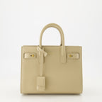 Handbags and shoulder bags Nano Day Bag Saint Laurent Beige Femme