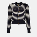 Malhas Cardigan marinière Ami PARIS Azul Femme