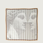 Bufandas y guantes Foulard Fendi Fendi Gris Femme