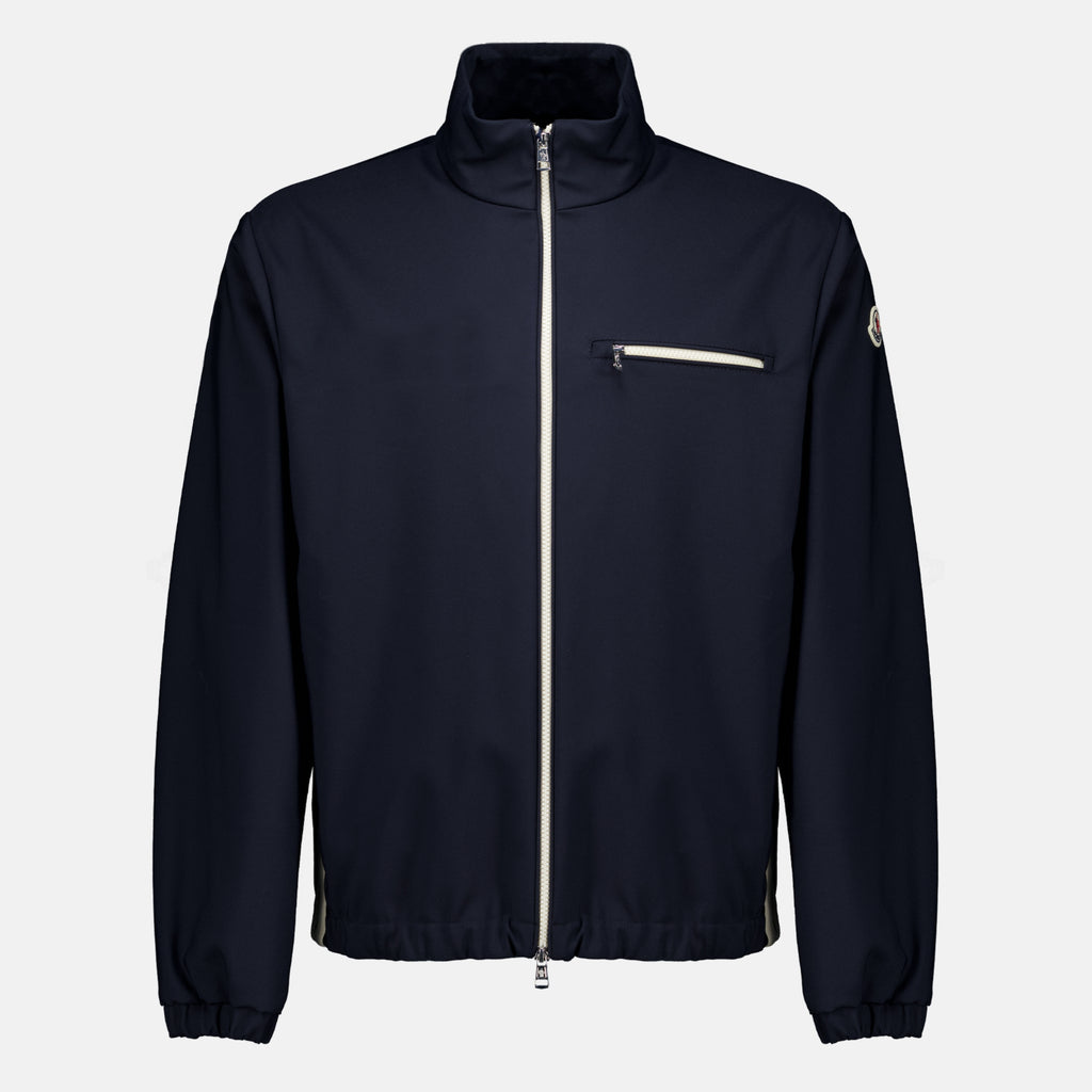 Vestes Veste Fourioun en coton bleu marine Moncler Bleu foncé Homme