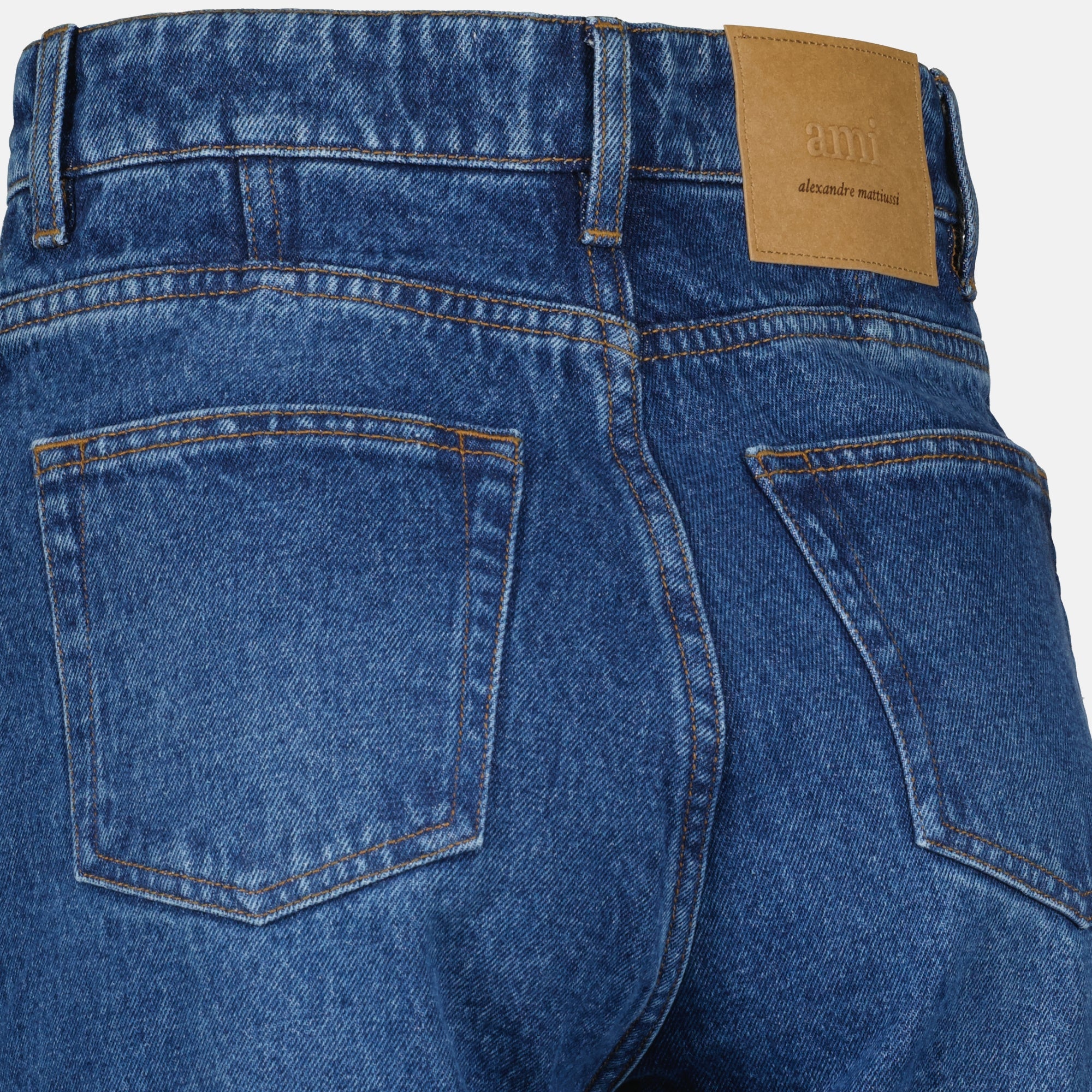 Hosen Jean flare Ami PARIS Blau Femme