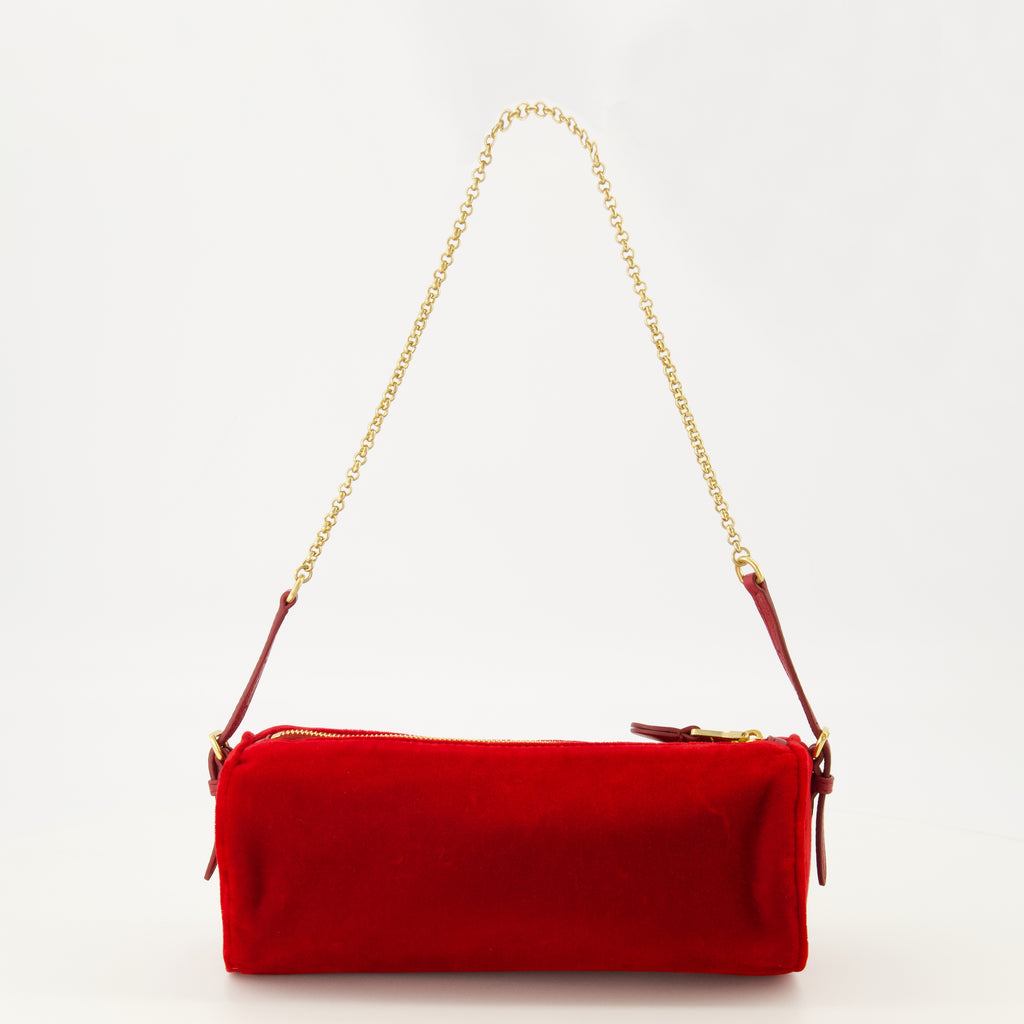 Sacs à main et épaule Bolsa de Veludo Vermelho Miu Miu Rouge Femme