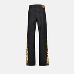 パンツ バロッコジーンズ Versace 黒 Femme